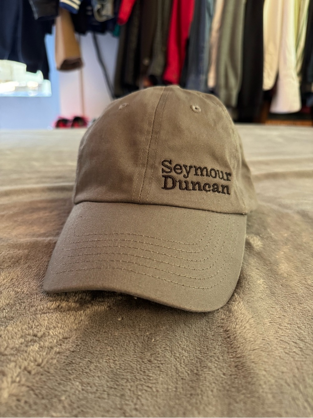 Seymour Duncan Embroidered Baseball Cap - Grey